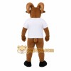 Brown Ram Mascot Costume Brown Ram Mascot Costume