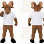 Brown Ram Mascot Costume