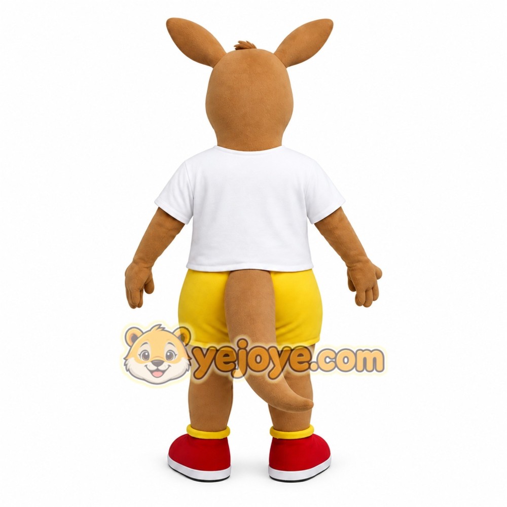 Brown Kangaroo Mascot Costume