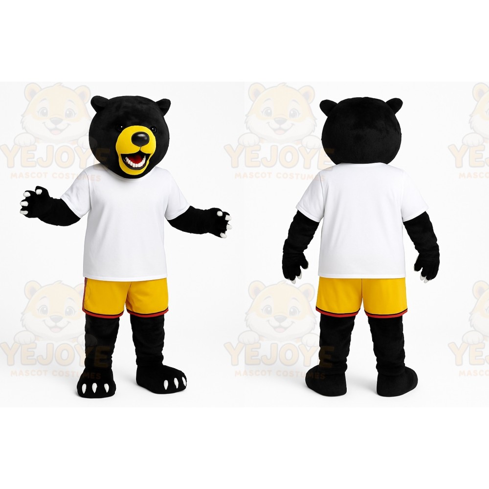 Black Bear Mascot Costume