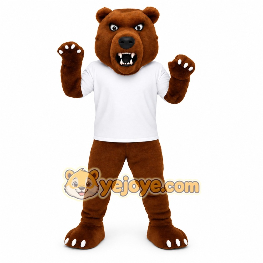 Brown Bear Mascot Costume Brown Bear Mascot Costume