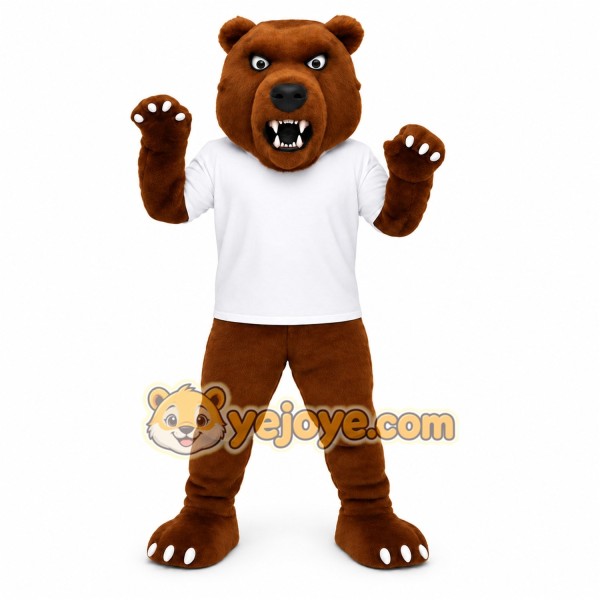 Brown Bear Mascot Costume