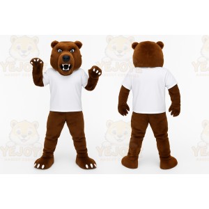 Brown Bear Mascot Costume