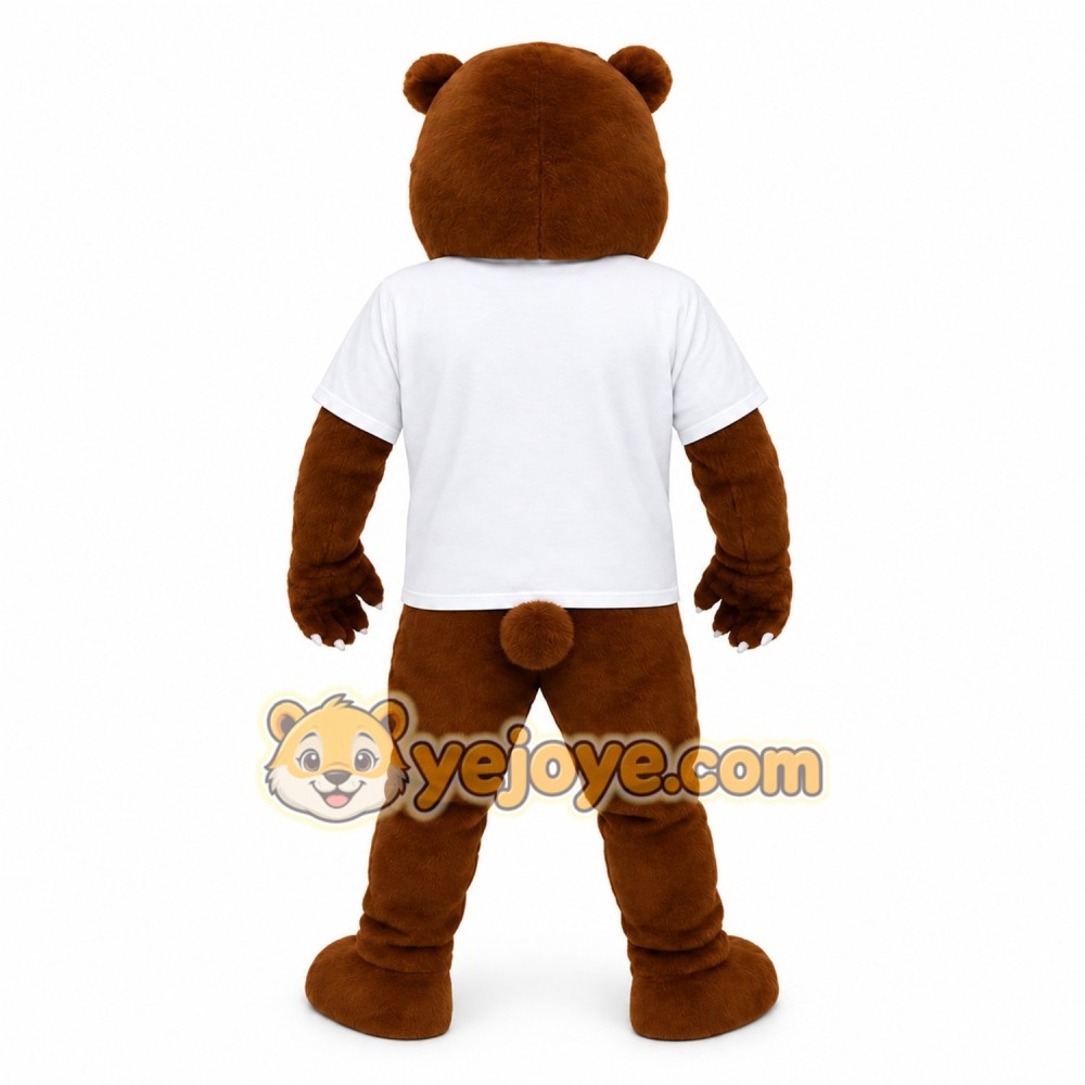 Brown Bear Mascot Costume Brown Bear Mascot Costume