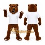 Brown Bear Mascot Costume