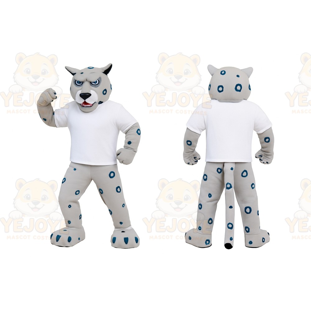 Gray Animal Mascot Costume