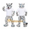 Gray Animal Mascot Costume Gray Animal Mascot Costume