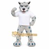 Gray Animal Mascot Costume Gray Animal Mascot Costume