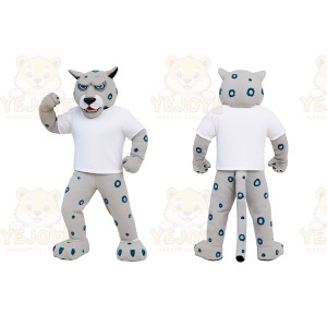 Gray Animal Mascot Costume