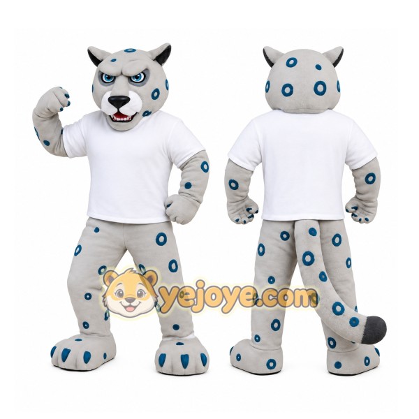 Gray Animal Mascot Costume