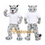 Gray Animal Mascot Costume