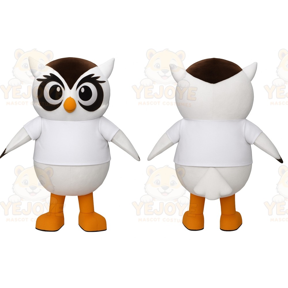 White Owl Mascot Costume