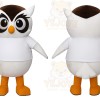 White Owl Mascot Costume