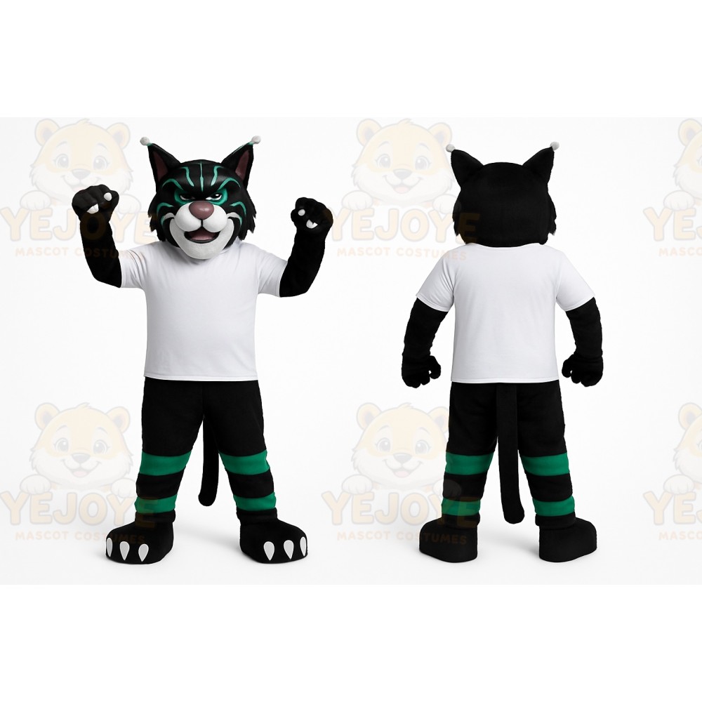 Black Cat Mascot Costume