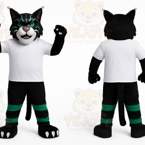 Black Cat Mascot Costume
