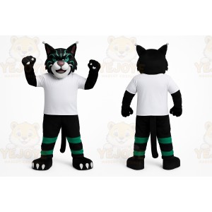 Black Cat Mascot Costume