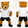 Brown Bear Mascot Costume