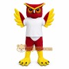 Red Owl Mascot Costume Red Owl Mascot Costume