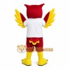 Red Owl Mascot Costume Red Owl Mascot Costume