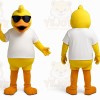 Yellow Duck Mascot Costume