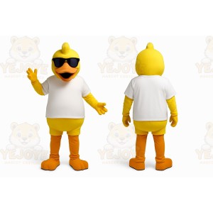 Yellow Duck Mascot Costume