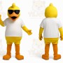 Yellow Duck Mascot Costume