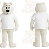 White Bear Mascot Costume