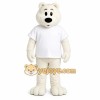 White Bear Mascot Costume White Bear Mascot Costume
