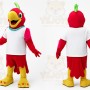 Red Bird Mascot Costume