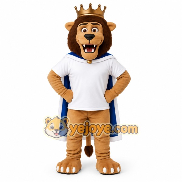 Brown Lion Mascot Costume Brown Lion Mascot Costume