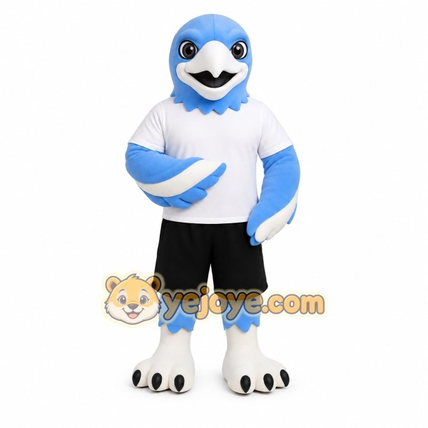 Blue Bird Mascot Costume