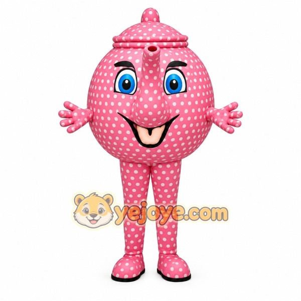Pink Character Mascot Costume