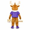 Brown Reindeer Mascot Costume Brown Reindeer Mascot Costume