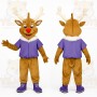 Brown Reindeer Mascot Costume