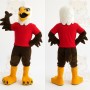 Brown Eagle Mascot Costume