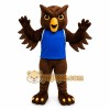 Brown Owl Mascot Costume