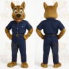 Brown Dog Mascot Costume