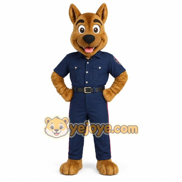 Brown Dog Mascot Costume