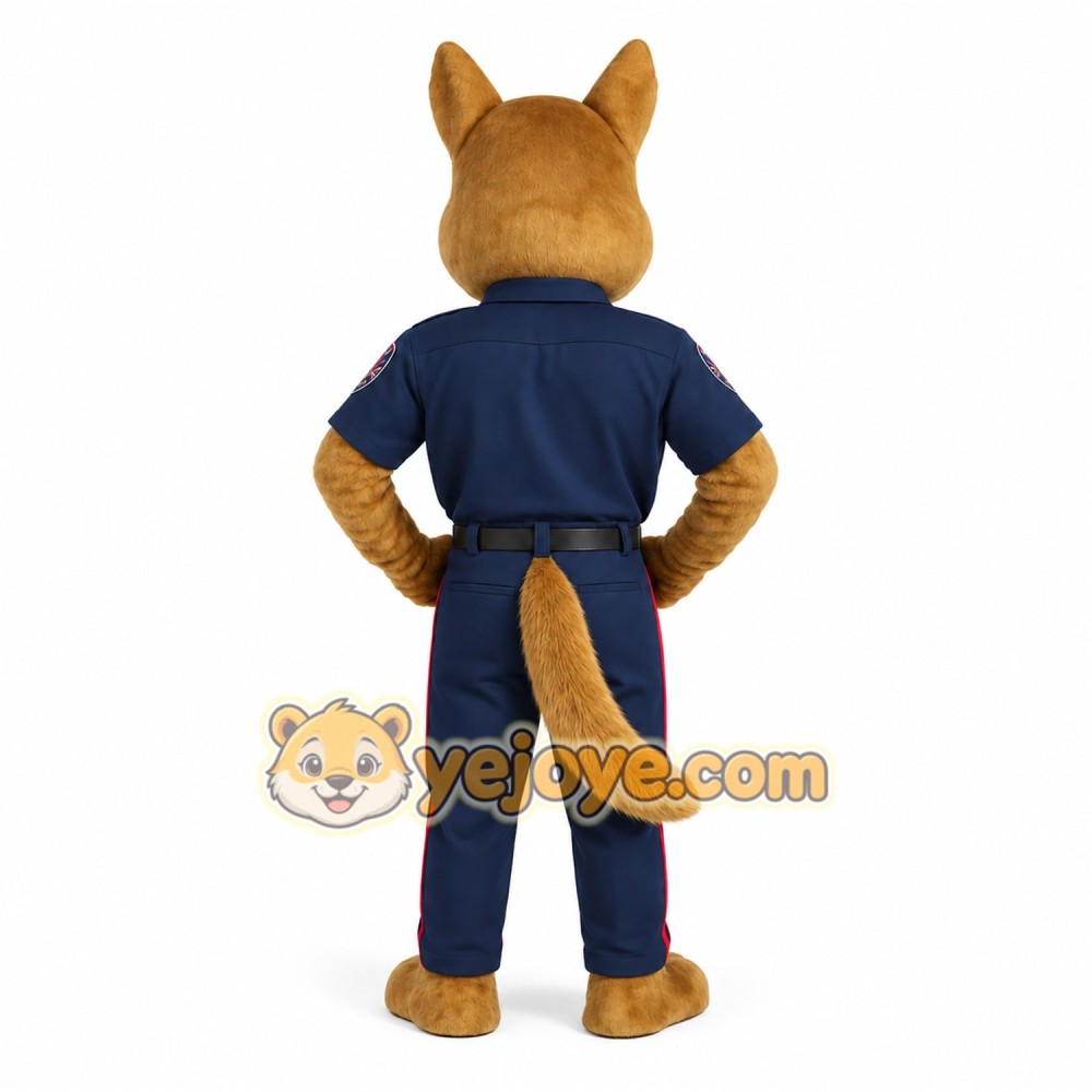 Brown Dog Mascot Costume Brown Dog Mascot Costume