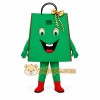 Green Shopping Bag Mascot Costume
