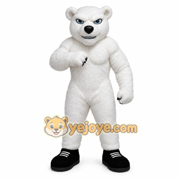 White Bear Mascot Costume