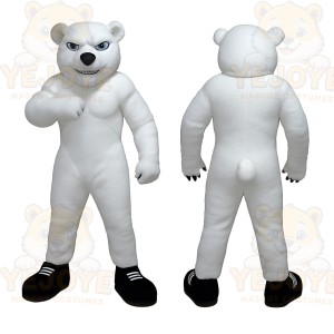 White Bear Mascot Costume