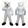 White Bear Mascot Costume