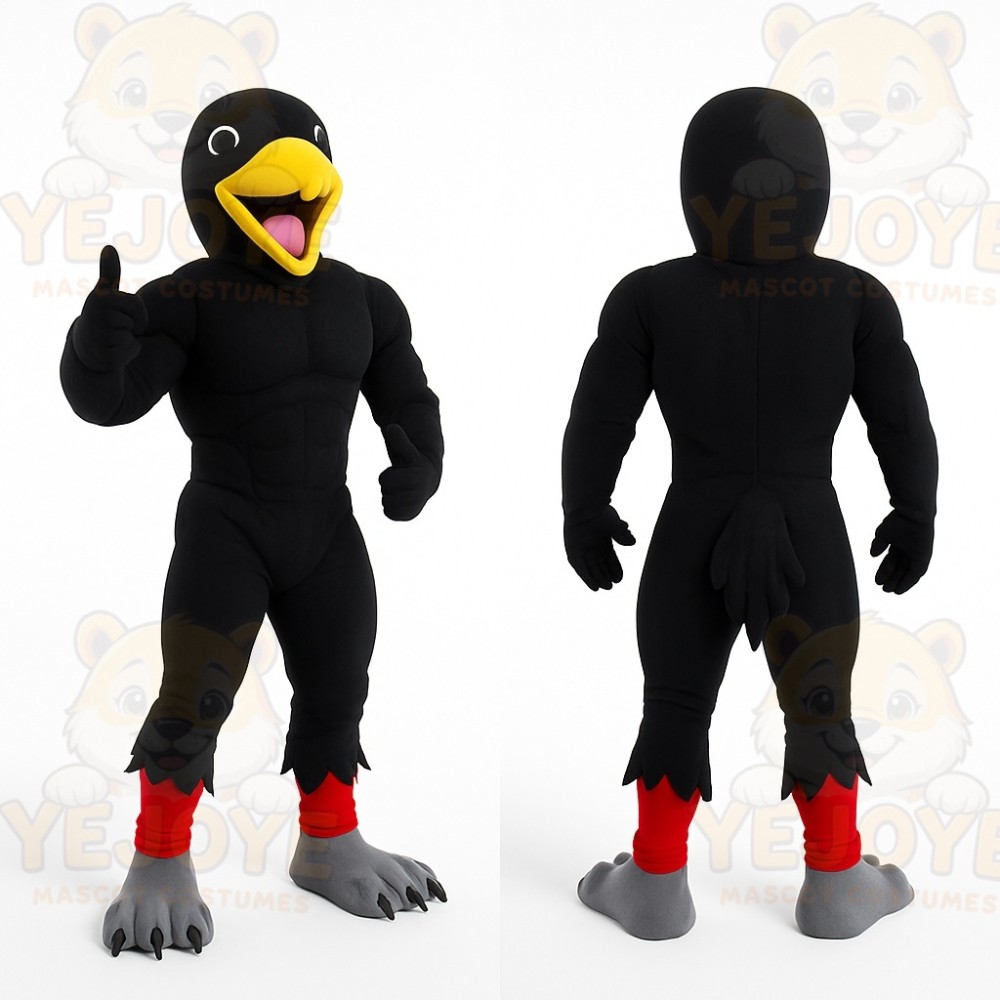 Black Bird Mascot Costume