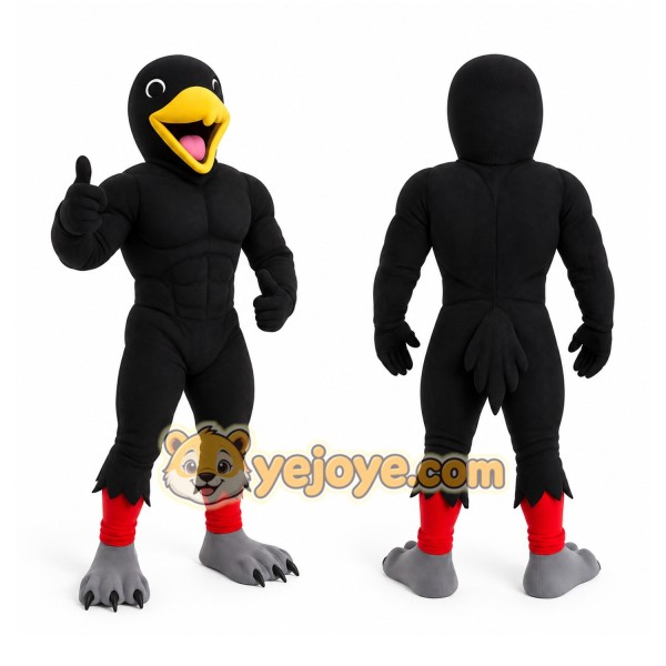 Black Bird Mascot Costume