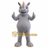 Gray Rhino Mascot Costume Gray Rhino Mascot Costume