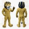 Yellow Lion Mascot Costume
