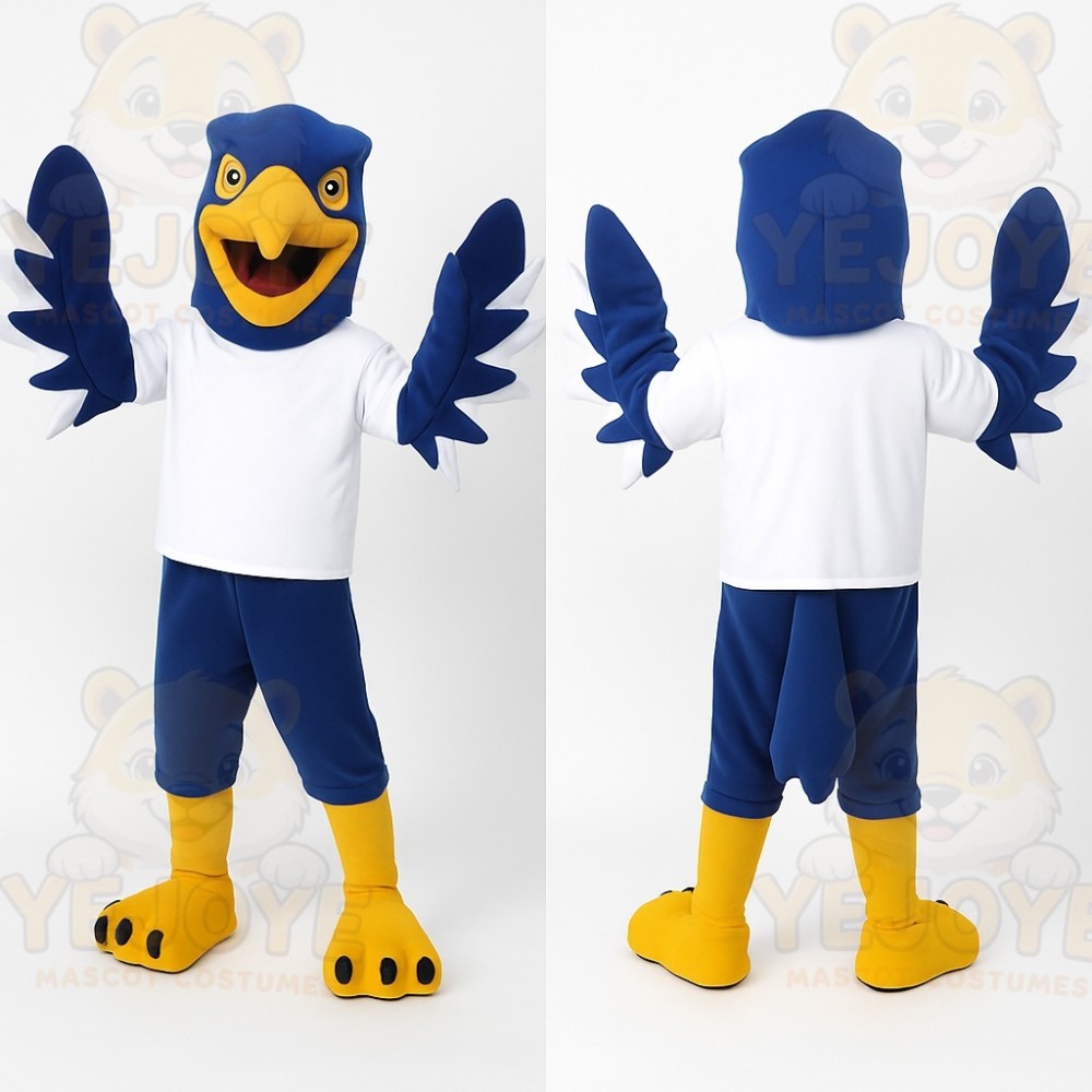 Blue Bird Mascot Costume