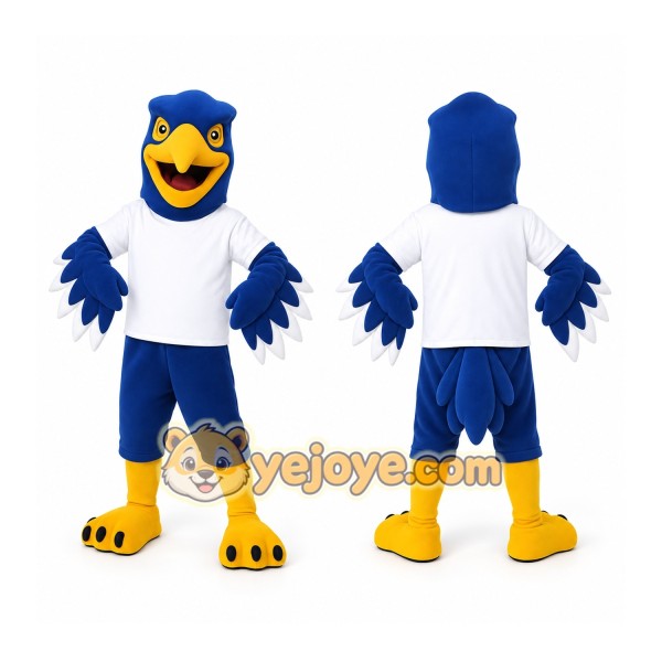 Blue Bird Mascot Costume