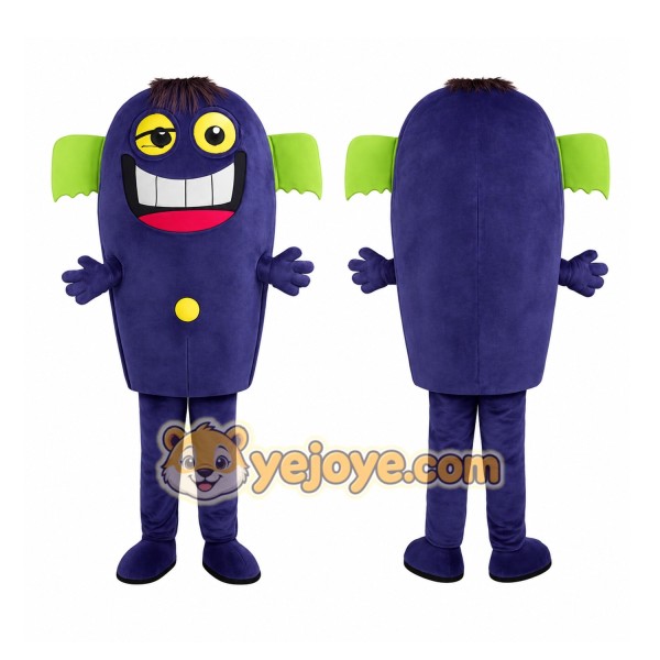 Purple Monster Mascot Costume